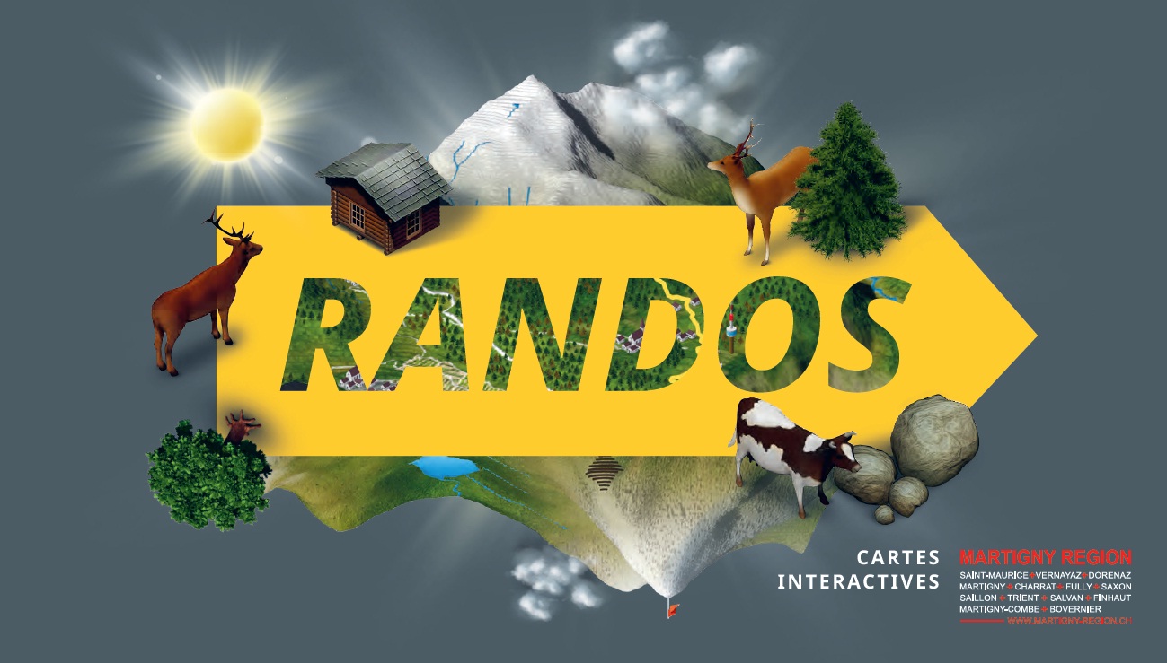 Nouvelle brochure randos pour Martigny Région